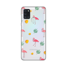 PRINT silikonska futrola skin (ultra tanka) - Samsung A217F Galaxy A21s Flamingos.