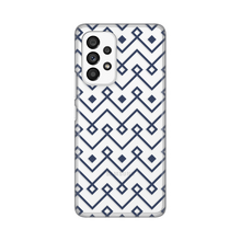 PRINT silikonska futrola skin (ultra tanka) - Samsung A536 Galaxy A53 5G Blue cubes.