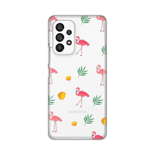 PRINT silikonska futrola skin (ultra tanka) - Samsung A536 Galaxy A53 5G Flamingos.