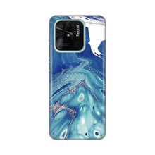 PRINT silikonska futrola - Xiaomi Redmi 10C Blue Marble.