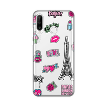 PRINT silikonska futrola skin (ultra tanka) - Huawei P30 Lite Love Paris.