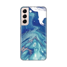 PRINT silikonska futrola - Samsung Galaxy S22 Blue Marble.