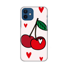 PRINT silikonska futrola - iPhone 12 6.1 Cherry.