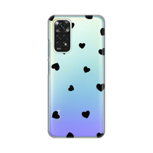 PRINT silikonska futrola skin (ultra tanka) - Xiaomi Redmi Note 11/Redmi Note 11s Hearts.