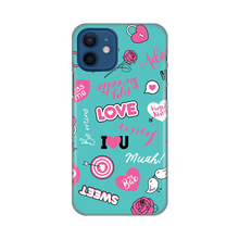 PRINT silikonska futrola - iPhone 12 6.1 Love.