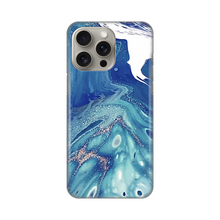 PRINT silikonska futrola - iPhone 15 Pro Max 6.7 Blue Marble.