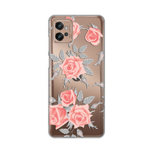 PRINT silikonska futrola skin (ultra tanka) - Motorola Moto G32 Elegant Roses.