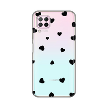 PRINT silikonska futrola skin (ultra tanka) - Huawei P40 Lite/Nova 6 SE Hearts.
