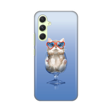 PRINT silikonska futrola - Samsung A546B Galaxy A54 5G Funny Cat.