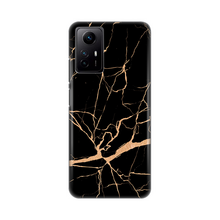 PRINT silikonska futrola - Xiaomi Redmi Note 12S (EU) All crni.