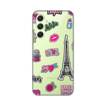 PRINT silikonska futrola skin (ultra tanka) - Samsung A546B Galaxy A54 5G Love Paris.