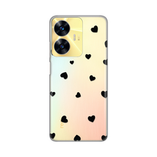 PRINT silikonska futrola skin (ultra tanka) - Realme C55 Hearts.