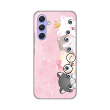 PRINT silikonska futrola skin (ultra tanka) - Samsung A546B Galaxy A54 5G Pink cats.