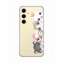 PRINT silikonska futrola skin (ultra tanka) - Samsung S921B Galaxy S24 Cats.