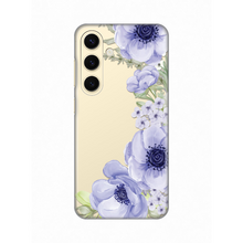 PRINT silikonska futrola skin (ultra tanka) - Samsung S921B Galaxy S24 Blue Roses.