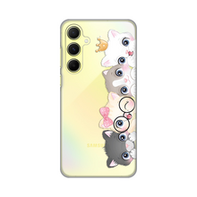 PRINT silikonska futrola skin (ultra tanka) - Samsung A556 Galaxy A55 5G Cats.