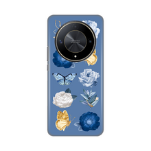 PRINT silikonska futrola - Huawei Honor Magic 6 lite Dusty Blue.