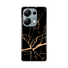 PRINT silikonska futrola - Xiaomi Redmi Note 13 Pro 4G All crni.