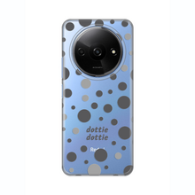 PRINT silikonska futrola skin (ultra tanka) - Xiaomi Redmi A3 Dottie Dottie Gray.
