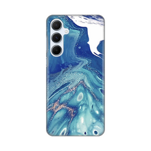 PRINT silikonska futrola - Samsung A556 Galaxy A55 5G Blue Marble.