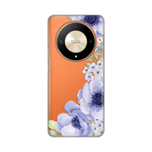 PRINT silikonska futrola skin (ultra tanka) - Huawei Honor Magic 6 lite Blue Roses.