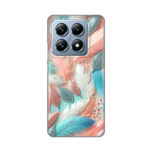 PRINT silikonska futrola - Xiaomi 14T Pro Pastel Feathers.