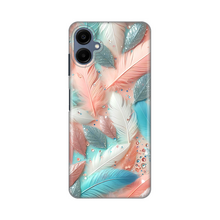 PRINT silikonska futrola - Samsung A065F Galaxy A06 Pastel Feathers.