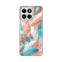 PRINT silikonska futrola - Huawei Honor 200 Smart/Honor X7c Pastel Feathers.