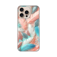PRINT silikonska futrola - iPhone 16 Pro Max 6.9 Pastel Feathers.