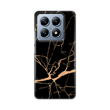 PRINT silikonska futrola - Xiaomi 14T Pro All crni.