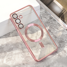 Zastitna futrola Magsafe Lux - Samsung S936 Galaxy S25 Plus roze.