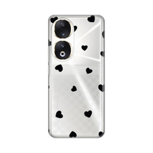 PRINT silikonska futrola skin (ultra tanka) - Huawei Honor 90 Hearts.