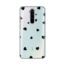 PRINT silikonska futrola skin (ultra tanka) - Xiaomi Redmi Note 8 Pro Hearts.
