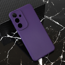 Teracell GIULIETTA silikonska futrola - Samsung S936 Galaxy S25 Plus mat tamno ljubicasta.