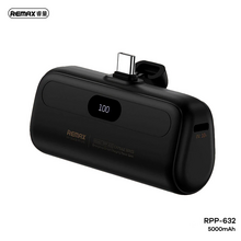 Back Up baterija (univerzalna) prenosiva baterija REMAX Capsule series RPP-632 2A Type C 5000mAh siva.