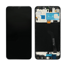 LCD ekran (displej) - Samsung A105/Galaxy A10 (GH82-20227A) + touchscreen + okvir crni FULL ORG-SP.