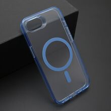 Zastitna futrola COLOR okvir MagSafe - iPhone 16e plava (MS).