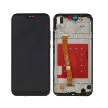LCD ekran (displej) - Huawei P20 Lite +touch screen crni+frame crni.