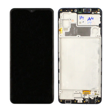 LCD ekran (displej) - Samsung M325 Galaxy M32 + touchscreen + okvir crni CHO.