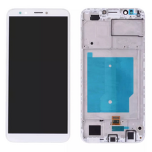 LCD ekran (displej) - Huawei Y7 Prime 2018+touch screen beli+frame.