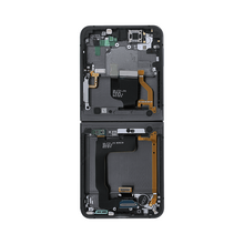 LCD ekran (displej) - Samsung F721/Galaxy Z Flip 4 + touchscreen + okvir Graphite Gray Service Pack ORG/GH82-29440A.