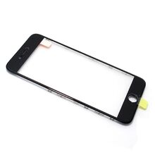 Staklo touchscreen-a - Iphone 8 Plus sa frejmom + oca crni (MS).