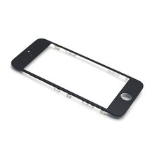 Staklo touchscreen-a - Iphone 5S sa frejmom + OCA sticker crni (MS).