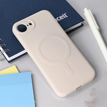 Teracell GIULIETTA silikonska futrola Magsafe - iPhone 16e 6.1 bela.