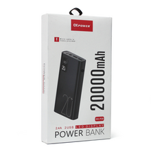 Back Up baterija (univerzalna) prenosiva baterija Oxpower P20 20000 mAh bela.