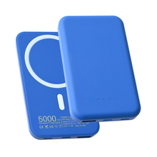 Back Up baterija (univerzalna) prenosiva baterija Magsafe PD 5000 mAh plava.