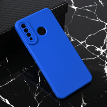 Teracell GIULIETTA silikonska futrola - Huawei P30 Lite mat plava.