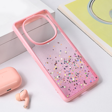 Zastitna futrola okvir Glitter - Xiaomi Redmi Note 14 Pro Plus 5G roze.