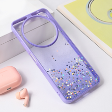 Zastitna futrola okvir Glitter - Xiaomi Redmi 14C ljubicasta.