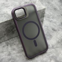 Zastitna futrola DARK DROP MagSafe - iPhone 16e ljubicasta (MS).